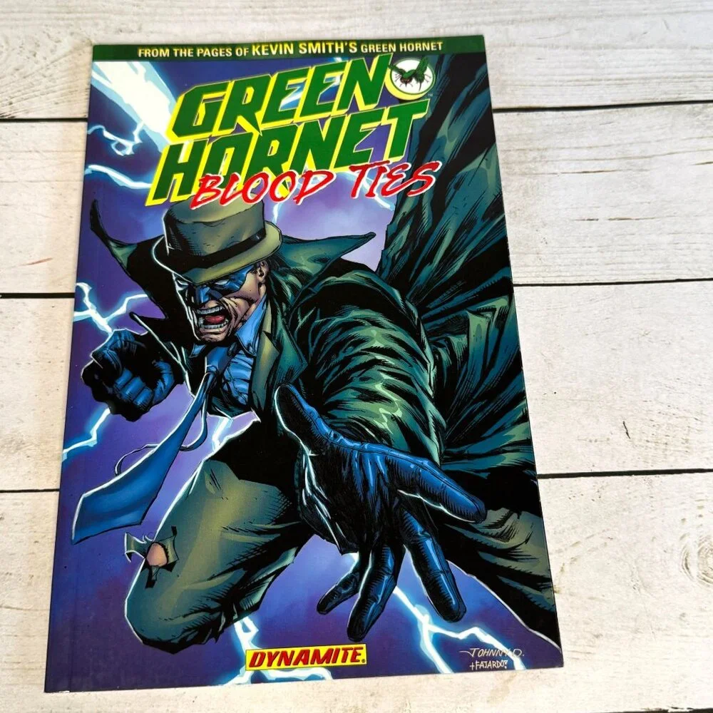 Green Hornet Blood Ties Dynamite 2011 TPB Ande Parks Johnny Desjardins 1st Print
